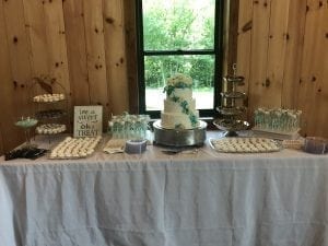 Cake and Treat Tables - Business Meetings, Corporate Events, Class Reunions at Country Lane Lodge